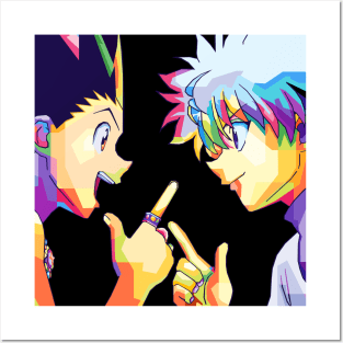 Gon Killua HxH Posters and Art